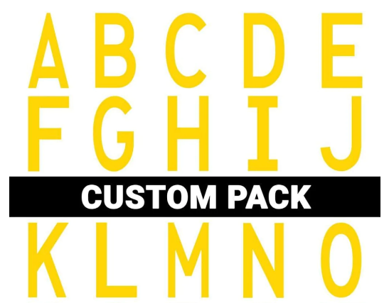 Mighty Line Die Cut Floor Location Markers - Custom (Pack of 50)
