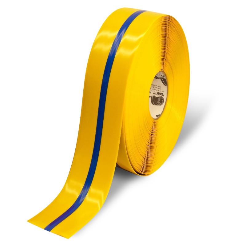 Yellow And Blue Center Floor Tape