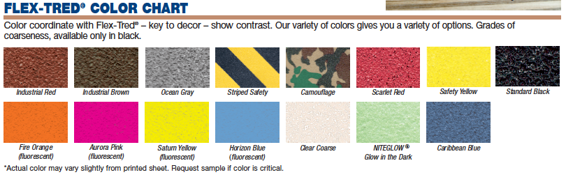 Anti-Slip Tape - Specialty Colors