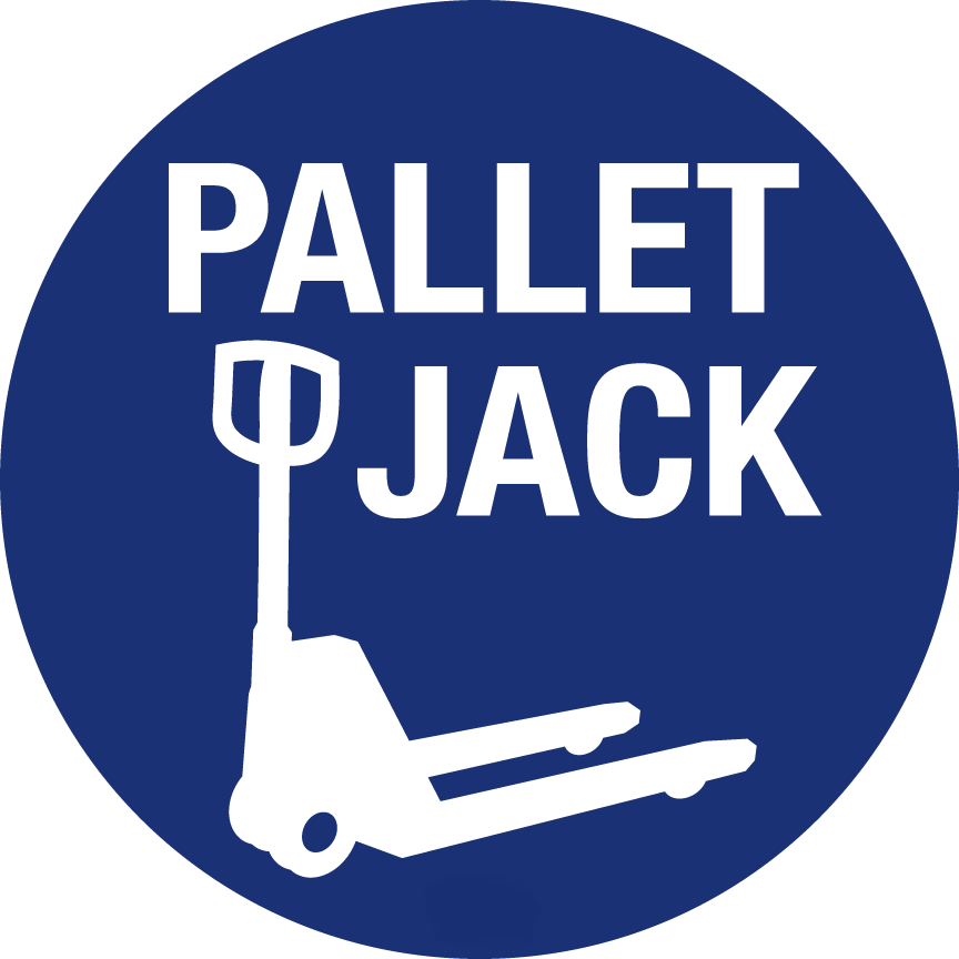 Mighty Line Pallet Jack Floor Sign