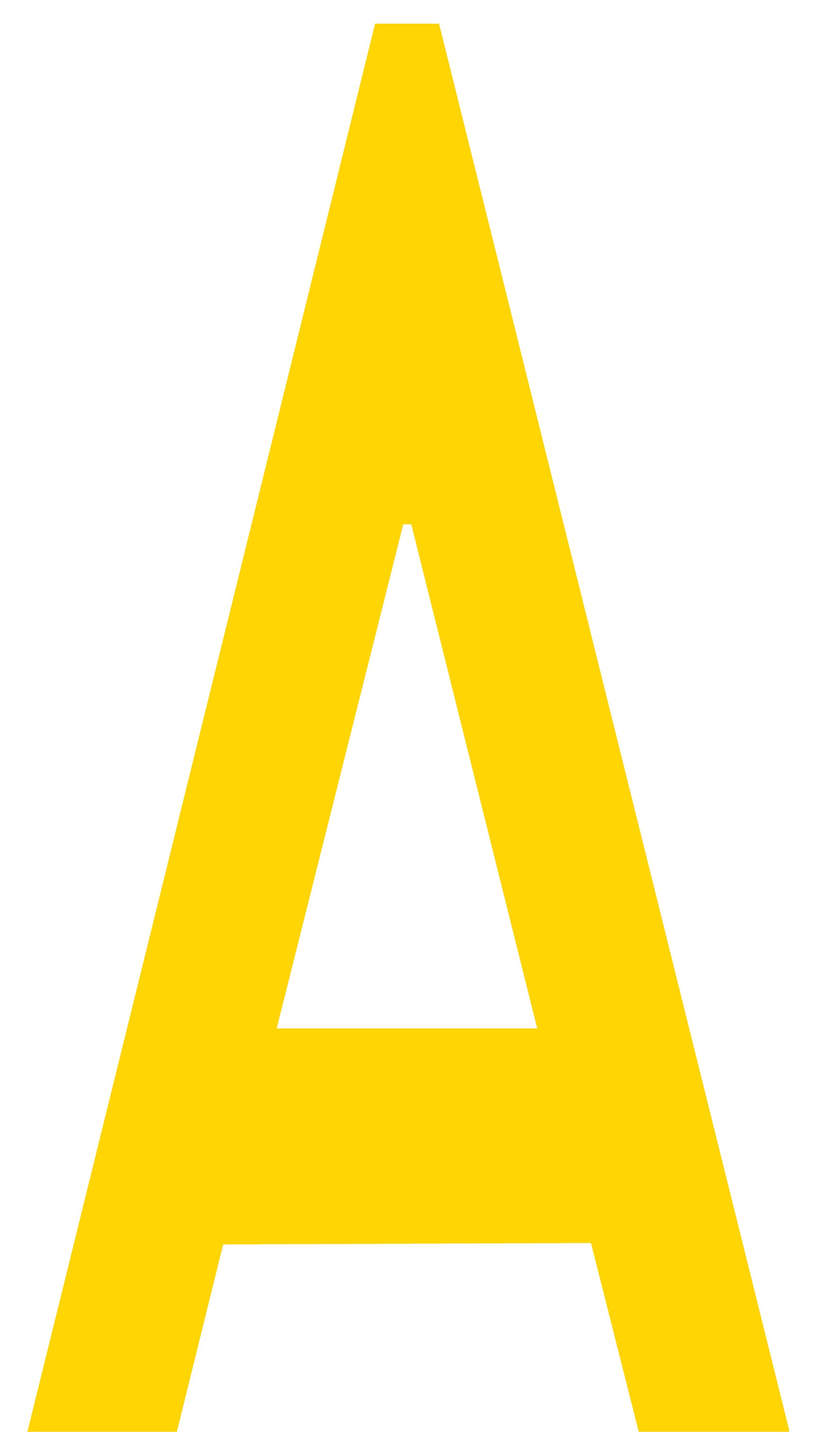 Mighty Line Die Cut Floor Location Markers - Letters (Packs of 10) A
