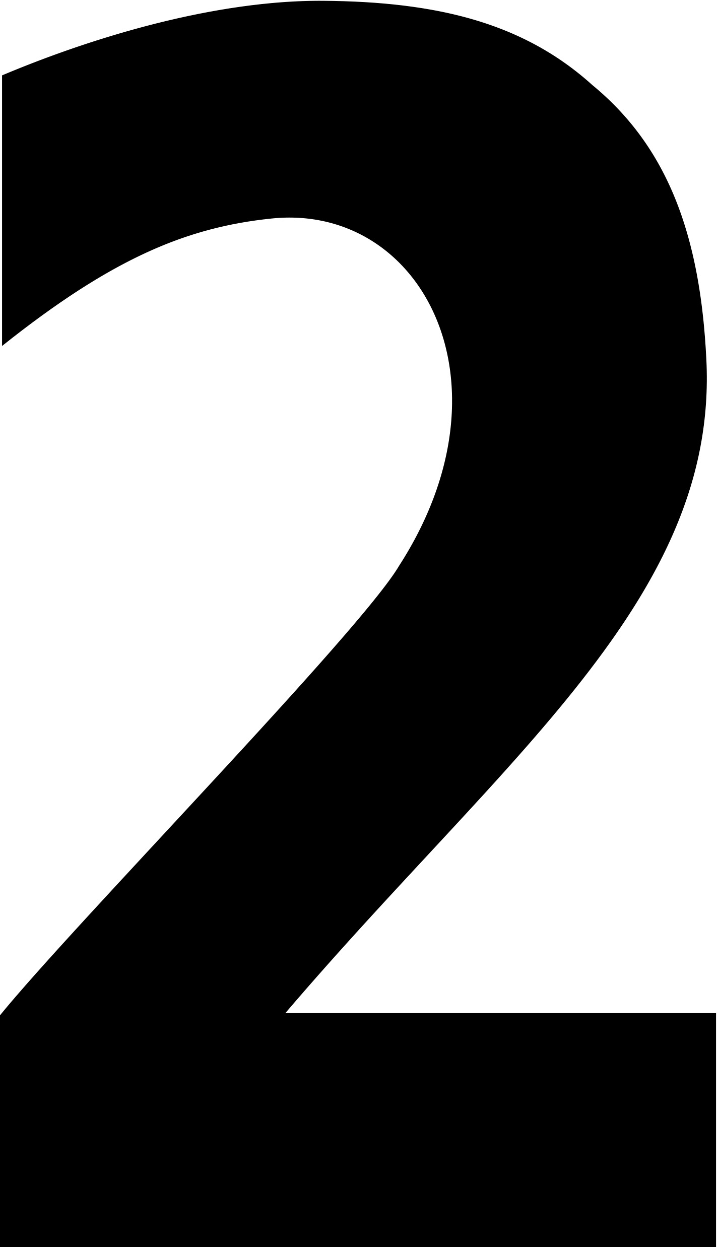 Mighty Line Floor Location Markers - Numbers (Packs of 10) White 2