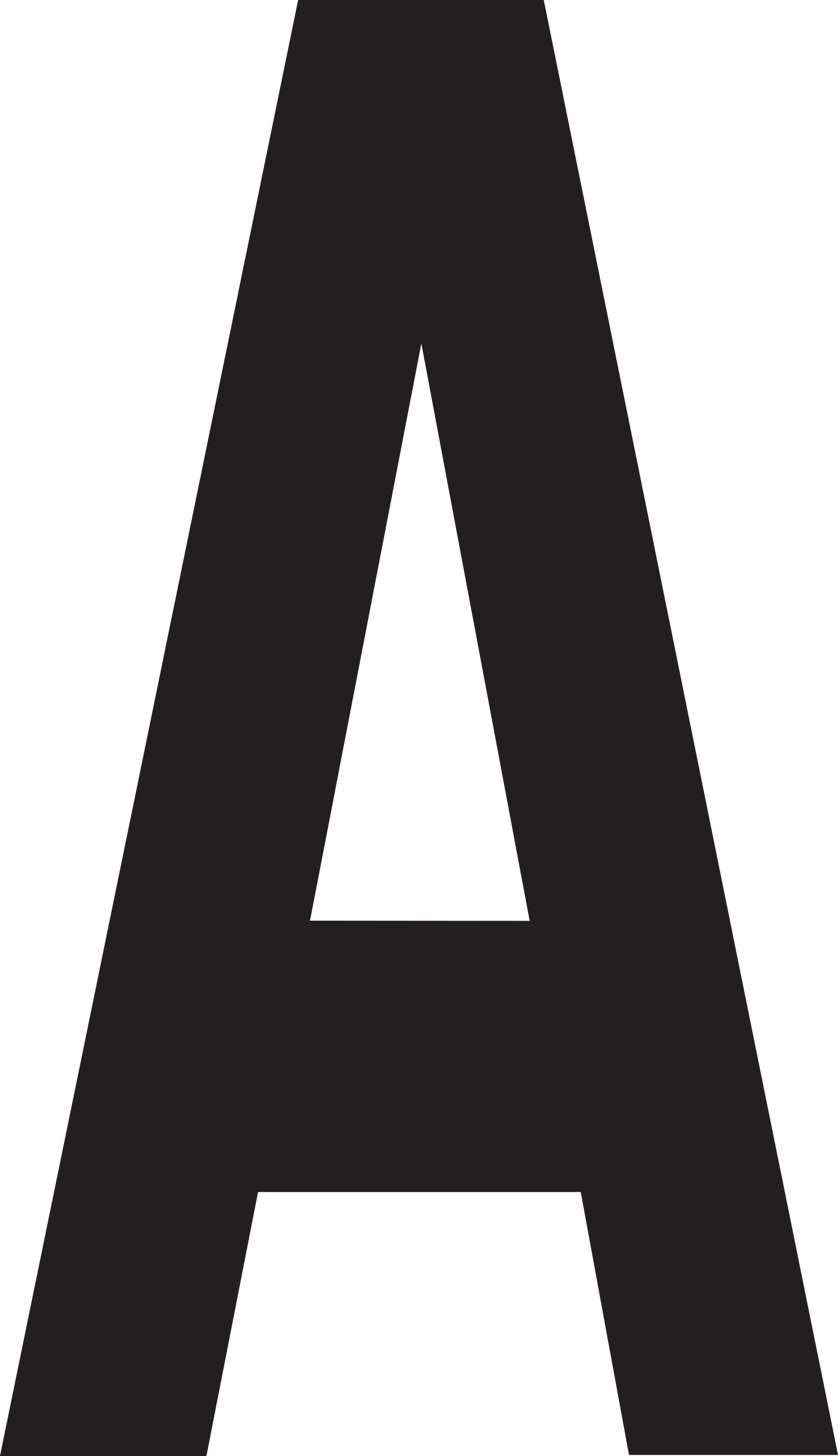 Mighty Line Floor Location Markers - Letters (Packs of 10) white A