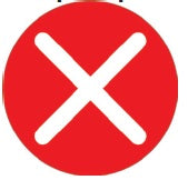 Durastipe Coronavirus (COVID-19) "X" Floor Sign