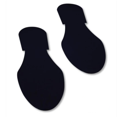 Mighty Line Footprints (Pack of 50) black